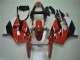 Mejores Carenados Moto Kawasaki ZX6R 2000-2002 - Blanco Rojo Negro Brillante