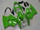 Mejores Carenados Moto Kawasaki ZX6R 2000-2002 - Verde Negro