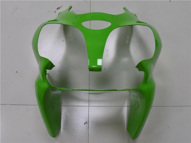 Mejores Carenados Moto Kawasaki ZX6R 2000-2002 - Verde Negro