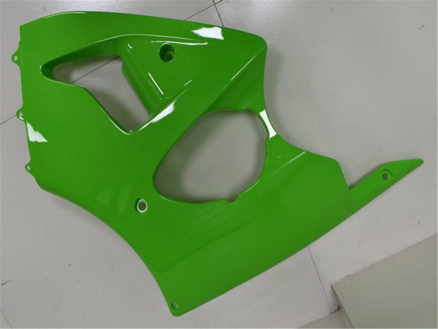Mejores Carenados Moto Kawasaki ZX6R 2000-2002 - Verde Negro