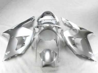 Mejores Kits Carenado Moto Kawasaki ZX6R 2003-2004 - Plata