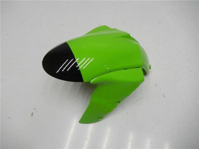 Mejores Carenado Moto Kawasaki ZX6R 2005-2006 - Verde Negro Brillante