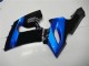 Mejores Kits Carenado Moto Kawasaki ZX6R 2005-2006 - Azul Negro Brillante