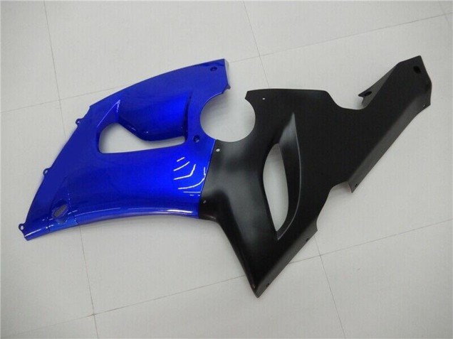Mejores Carenados Moto Kawasaki ZX6R 2005-2006 - Azul Negro Mate