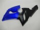Mejores Carenados Moto Kawasaki ZX6R 2005-2006 - Azul Negro Mate