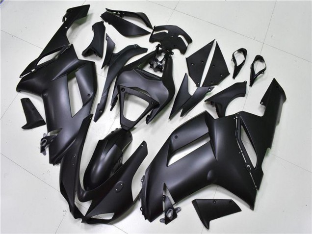 Mejores Carenados Moto Kawasaki ZX6R 2007-2008 - Negro Mate
