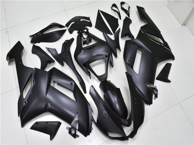 Mejores Carenados Moto Kawasaki ZX6R 2007-2008 - Negro Mate