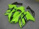 Mejores Kits Carenado Moto Kawasaki ZX6R 2007-2008 - Verde Negro