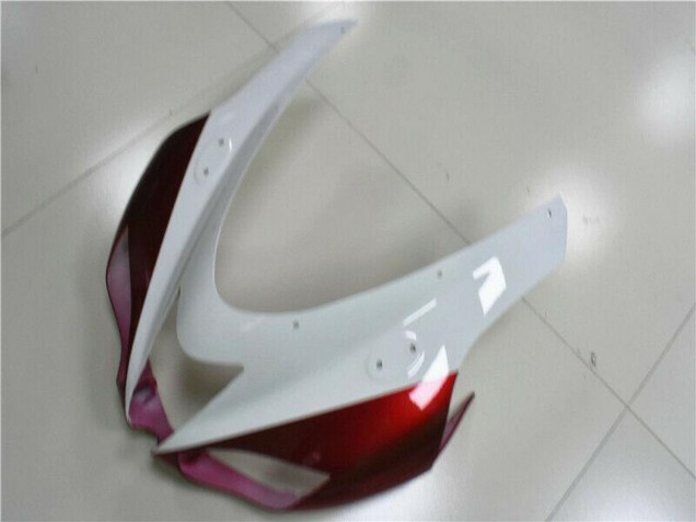 Mejores Carenados Moto Kawasaki ZX6R 2007-2008 - Blanco Negro Rojo