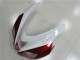 Mejores Carenados Moto Kawasaki ZX6R 2007-2008 - Blanco Negro Rojo