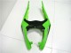Mejores Carenados Moto Kawasaki ZX6R 2013-2018 - Verde Blanco Negro Brillante