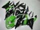 Mejores Carenado Moto Kawasaki ZX6R 2013-2018 - Verde Negro Brillante