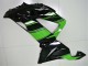 Mejores Carenado Moto Kawasaki ZX6R 2013-2018 - Verde Negro Brillante