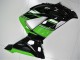 Mejores Carenado Moto Kawasaki ZX6R 2013-2018 - Verde Negro Brillante