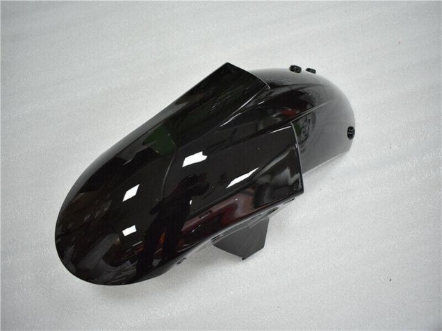 Mejores Carenado Moto Kawasaki ZX10R 2006-2007 - Negro Brillante Rojo Llama