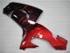Mejores Carenado Moto Kawasaki ZX10R 2006-2007 - Negro Brillante Rojo Llama