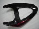 Mejores Carenado Moto Kawasaki ZX10R 2006-2007 - Negro Brillante Rojo Llama