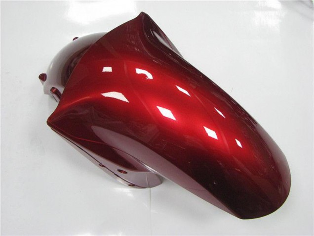 Mejores Carenados Moto Kawasaki ZX14R ZZR1400 2006-2011 - Rojo Negro