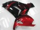 Mejores Carenados Moto Kawasaki ZX14R ZZR1400 2006-2011 - Rojo Negro