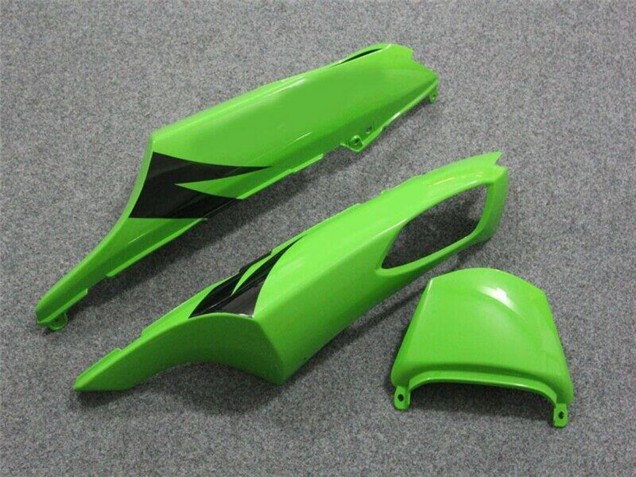 Mejores Carenado Moto Kawasaki ZX14R ZZR1400 2006-2011 - Verde Negro Brillante