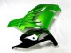 Mejores Carenado Moto Kawasaki ZX14R ZZR1400 2012-2024 - Verde Negro Brillante