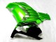 Mejores Carenado Moto Kawasaki ZX14R ZZR1400 2012-2024 - Verde Negro Brillante