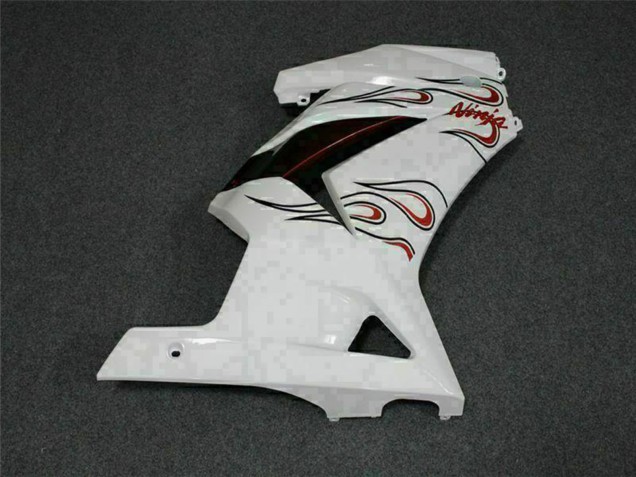 Mejores Carenados Moto Kawasaki EX250 2008-2012 - Blanco Rojo