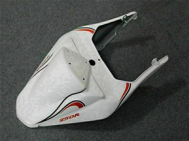 Mejores Carenados Moto Kawasaki EX250 2008-2012 - Blanco Rojo
