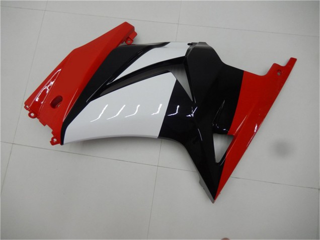 Mejores Carenados Moto Kawasaki EX250 2008-2012 - Rojo Blanco Negro