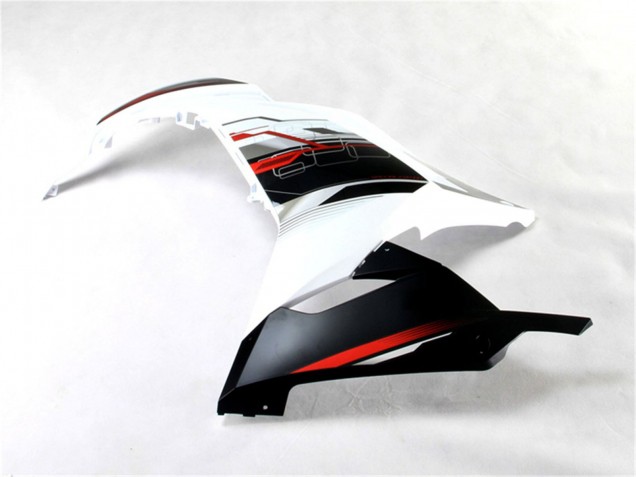 Mejores Carenado Moto Kawasaki Ninja 300 EX300R 2013-2024 - Blanco Rojo Negro