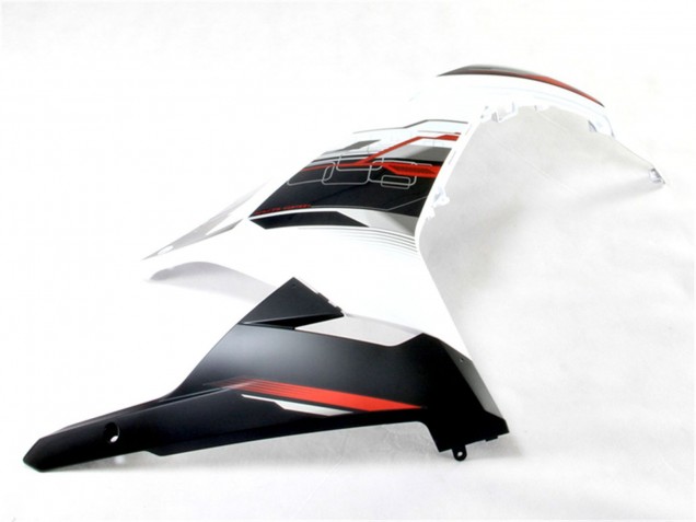 Mejores Carenado Moto Kawasaki Ninja 300 EX300R 2013-2024 - Blanco Rojo Negro