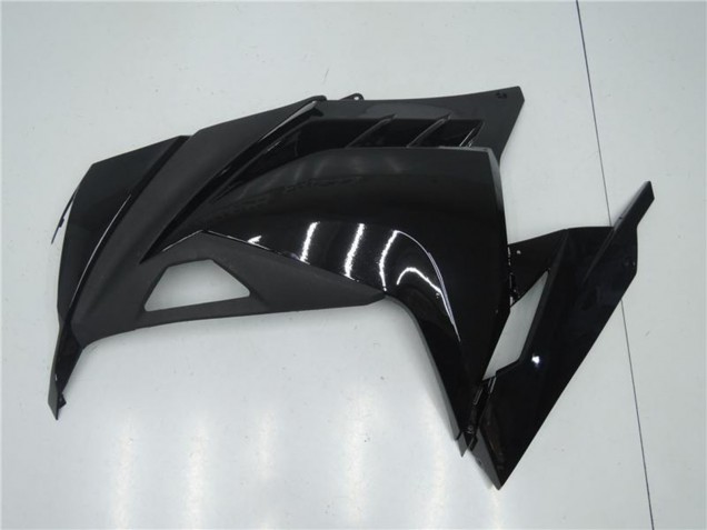 Mejores Carenados Moto Kawasaki Ninja 300 EX300R 2013-2024 - Negro Brillante Negro Mate