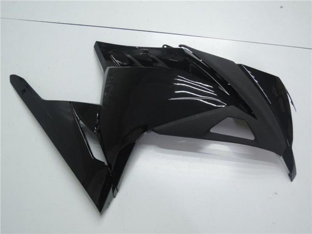 Mejores Carenados Moto Kawasaki Ninja 300 EX300R 2013-2024 - Negro Brillante Negro Mate