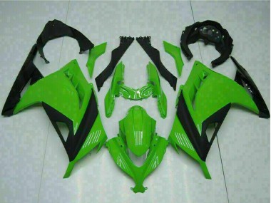 Mejores Carenados Moto Kawasaki Ninja 300 EX300R 2013-2024 - Verde Negro
