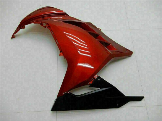 Mejores Carenados Moto Kawasaki Ninja 300 EX300R 2013-2024 - Rojo Negro