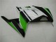 Mejores Carenados Moto Kawasaki Ninja 300 EX300R 2013-2024 - Blanco Verde Negro