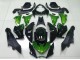 Mejores Carenado Moto Kawasaki Z800 2013-2018 - Verde Negro Brillante