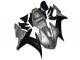Mejores Carenados Moto Yamaha YZF R1 2002-2003 - Plata Negro Mate