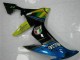Mejores Carenados Moto Yamaha YZF R1 2004-2006 - Azul Amarillo Tiburón