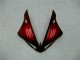 Mejores Carenados Moto Yamaha YZF R1 2004-2006 - Rojo Granate Negro Mate