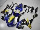 Mejores Carenados Moto Yamaha YZF R1 2007-2008 - Azul Amarillo Negro Tiburón