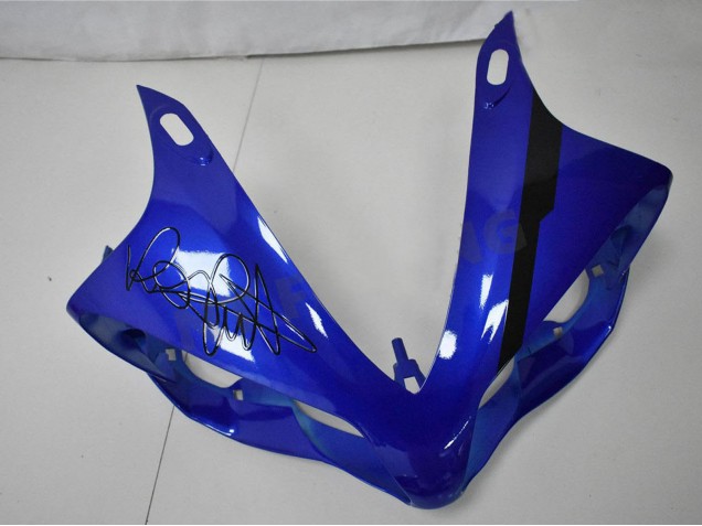 Mejores Carenados Moto Yamaha YZF R1 2007-2008 - Azul Amarillo Negro Tiburón