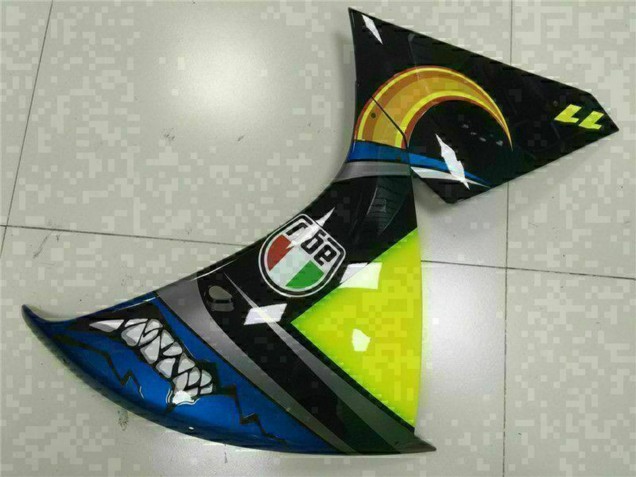 Mejores Carenados Moto Yamaha YZF R1 2009-2011 - Azul Amarillo Tiburón