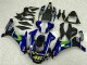Mejores Carenados Moto Yamaha YZF R1 2015-2019 - Azul Plata Negro Verde MoviStar