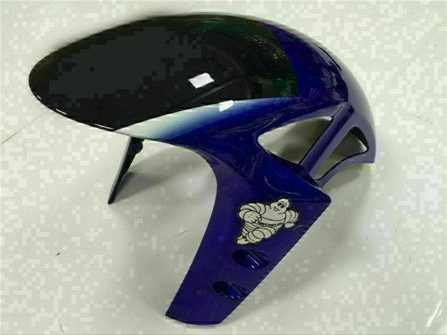 Mejores Carenados Moto Yamaha YZF R1 2015-2019 - Azul Plata Negro Verde MoviStar