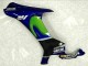 Mejores Carenados Moto Yamaha YZF R1 2015-2019 - Azul Plata Negro Verde MoviStar