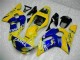 Mejores Carenados Moto Yamaha YZF R6 1998-2002 - Amarillo Azul Blanco Camello Motul