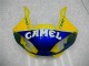 Mejores Carenados Moto Yamaha YZF R6 1998-2002 - Amarillo Azul Blanco Camello Motul