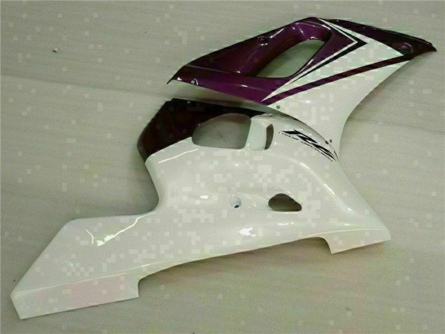 Mejores Carenados Moto Yamaha YZF R6 1998-2002 - Blanco Púrpura