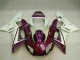 Mejores Carenados Moto Yamaha YZF R6 1998-2002 - Blanco Púrpura